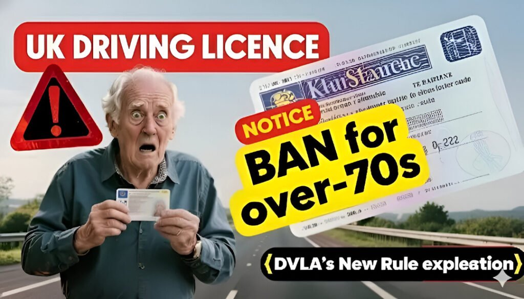Driving Licence Ban Over 70 Explained