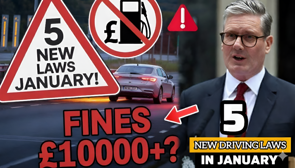 UK Driving Laws January 2026