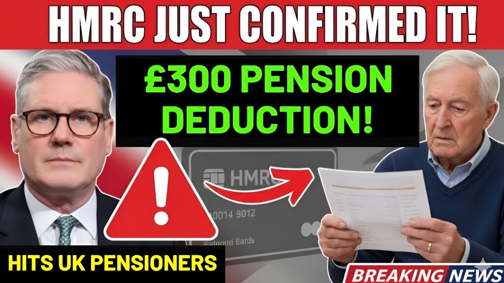 HMRC £300 bank deduction for UK pensioners