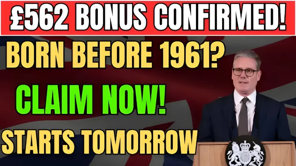 DWP £562 Payment for State Pensioners