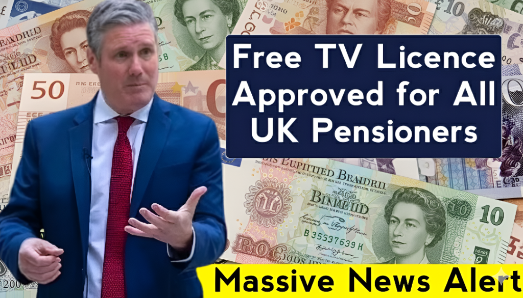 Free TV Licence for UK Pensioners