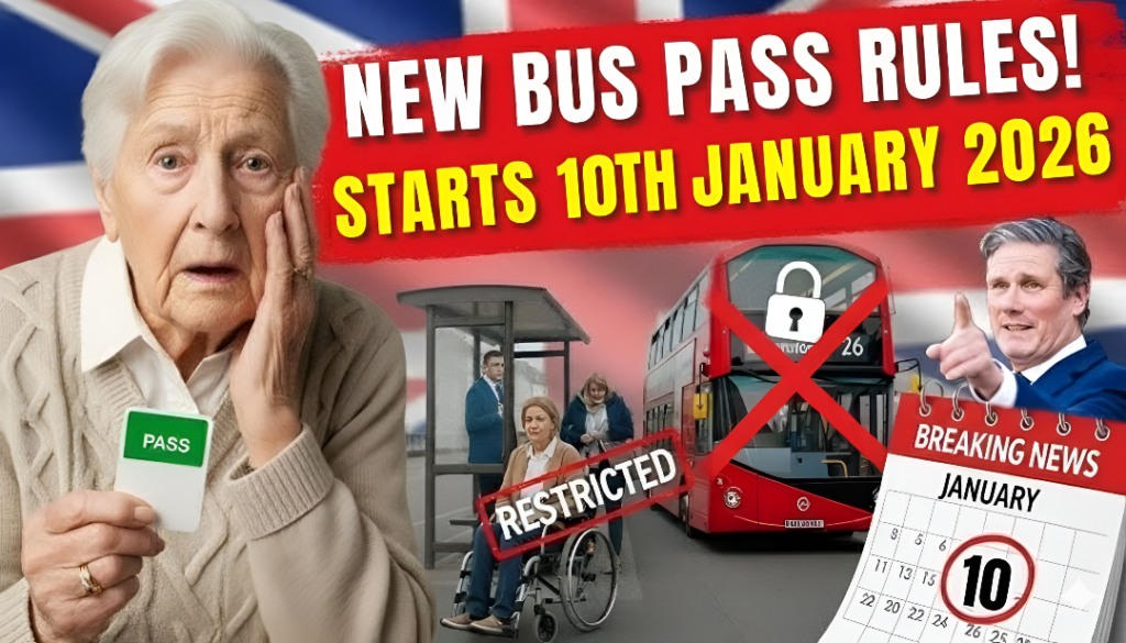 UK Bus Pass Rule Change